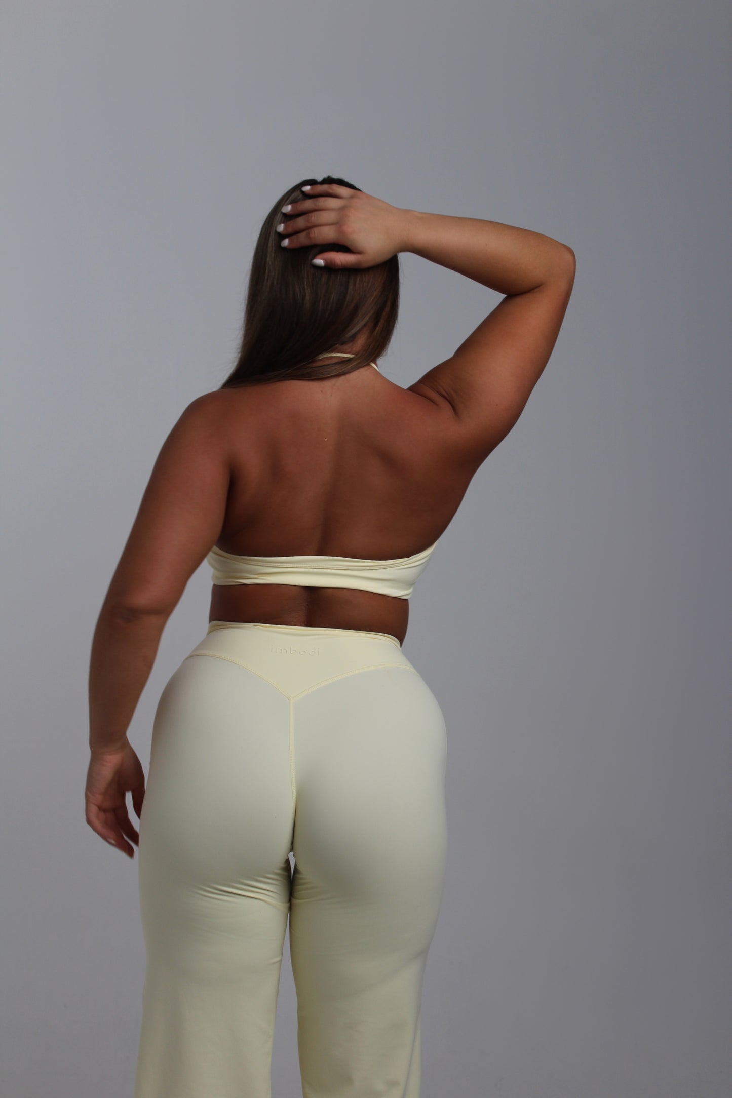 Fleur Halter Bra in Buttercup