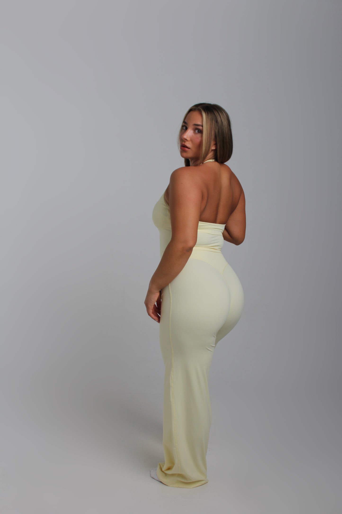 Fleur Halter Vest in Buttercup
