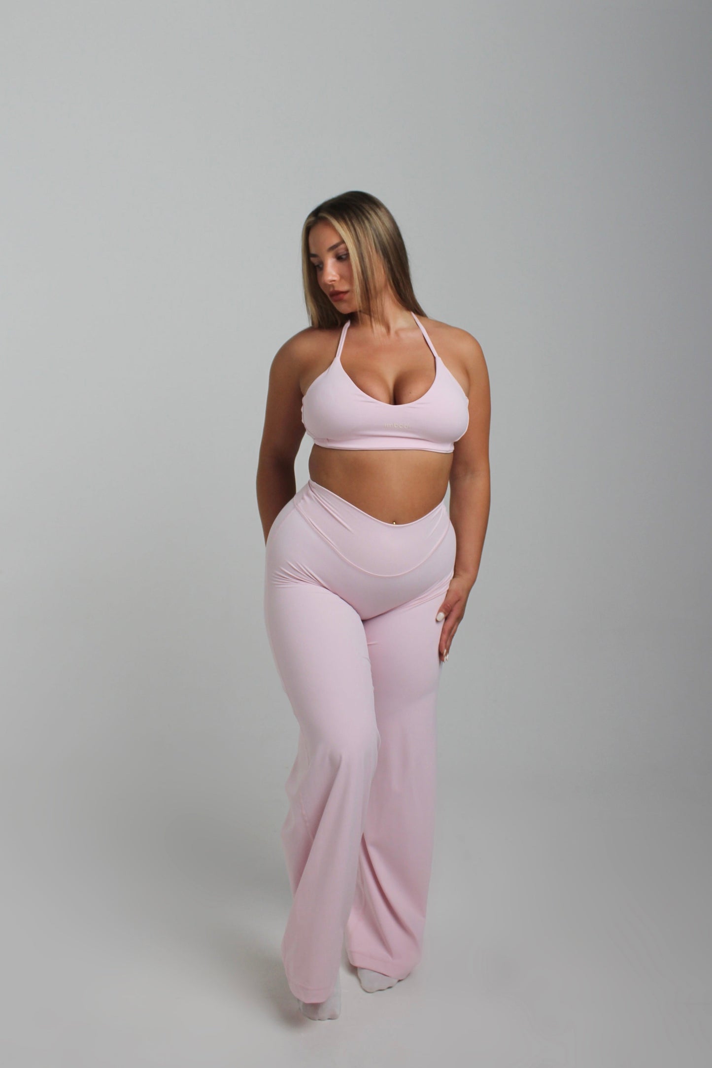 Fleur Straight Leg Trousers in Peony