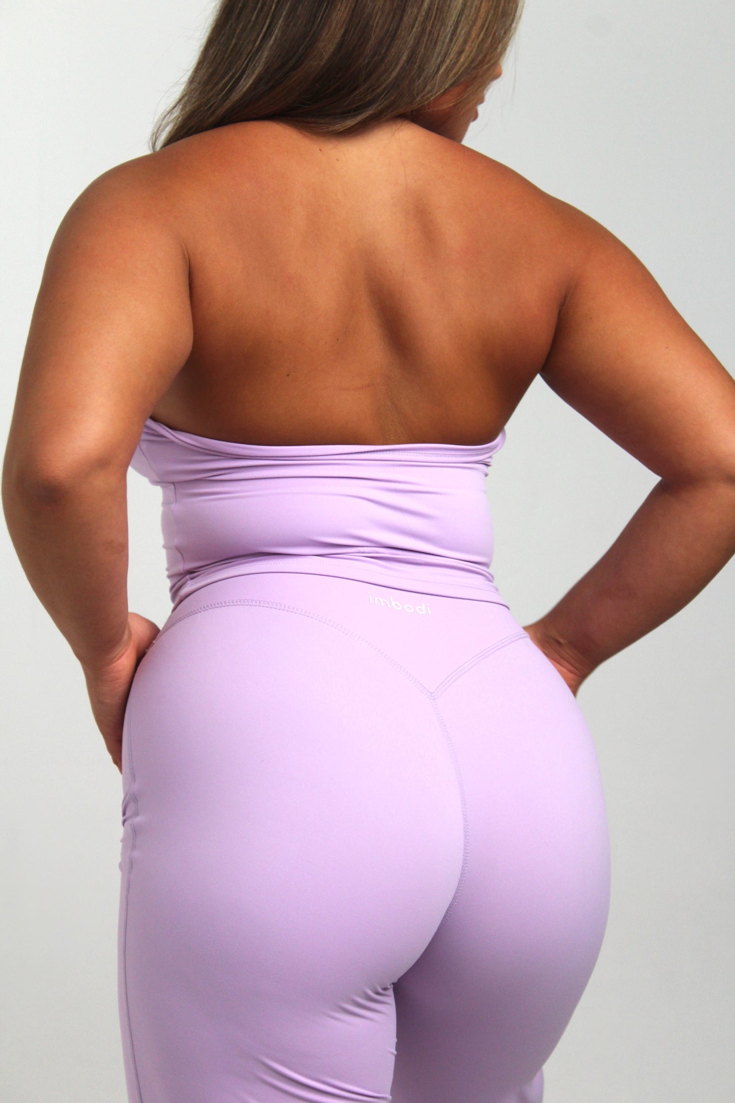 Fleur Straight Leg Trousers in Violet