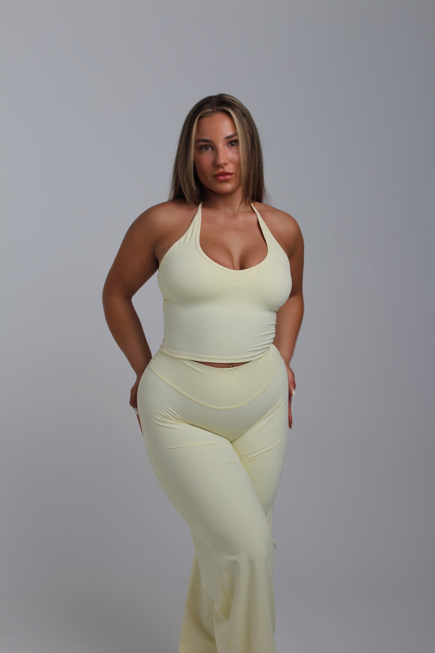 Fleur Halter Vest in Buttercup