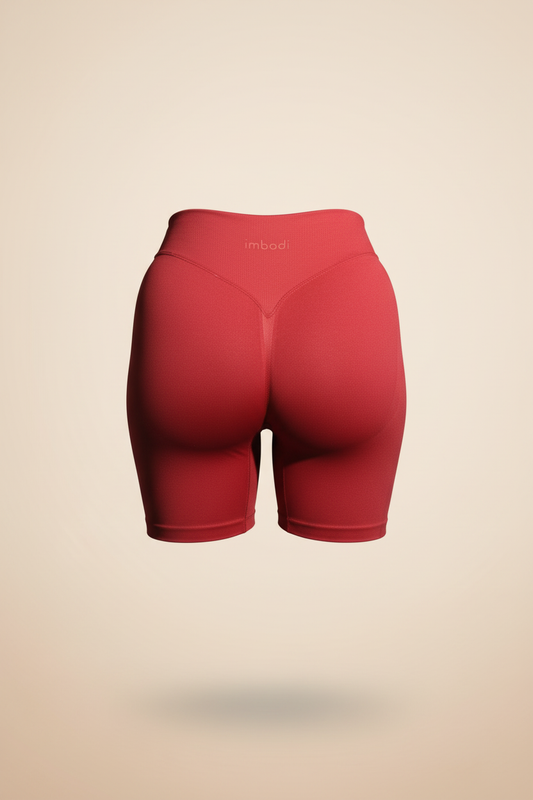 Bodi Shorts in Cherry
