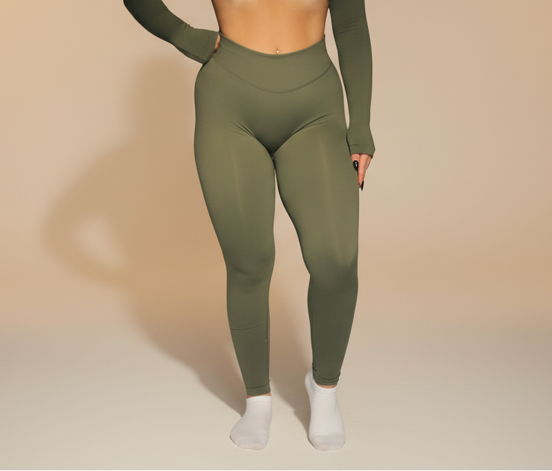 Bodi Leggings in Olive