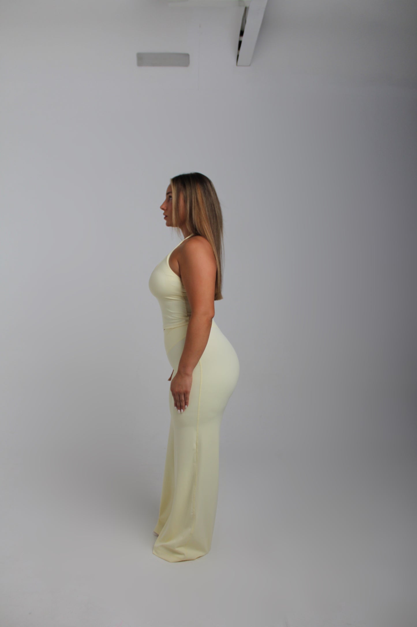 Fleur Straight Leg Trousers in Buttercup