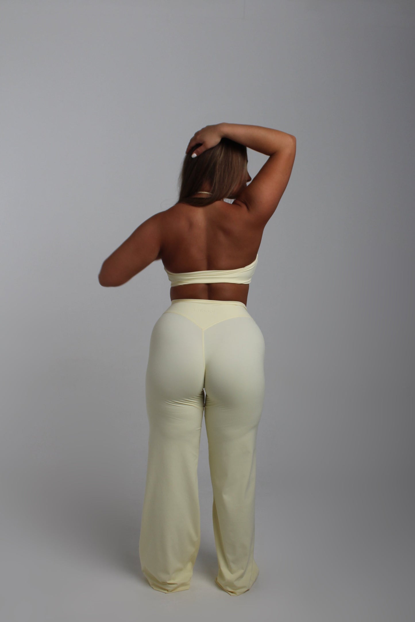 Fleur Straight Leg Trousers in Buttercup